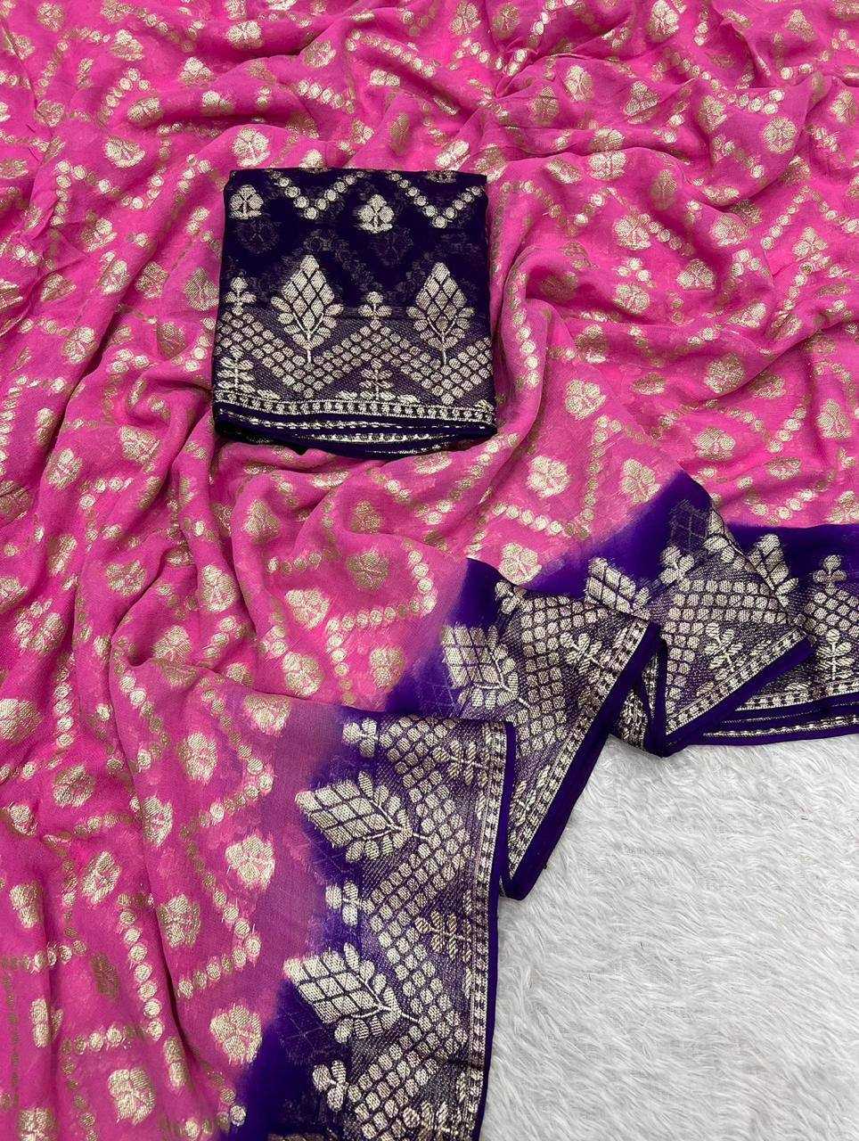 Ynf Georgette RIN124 RIE41 Sarees Diwali Collections Festive Collections Wholesale Sarees With Blouse Manufacturer