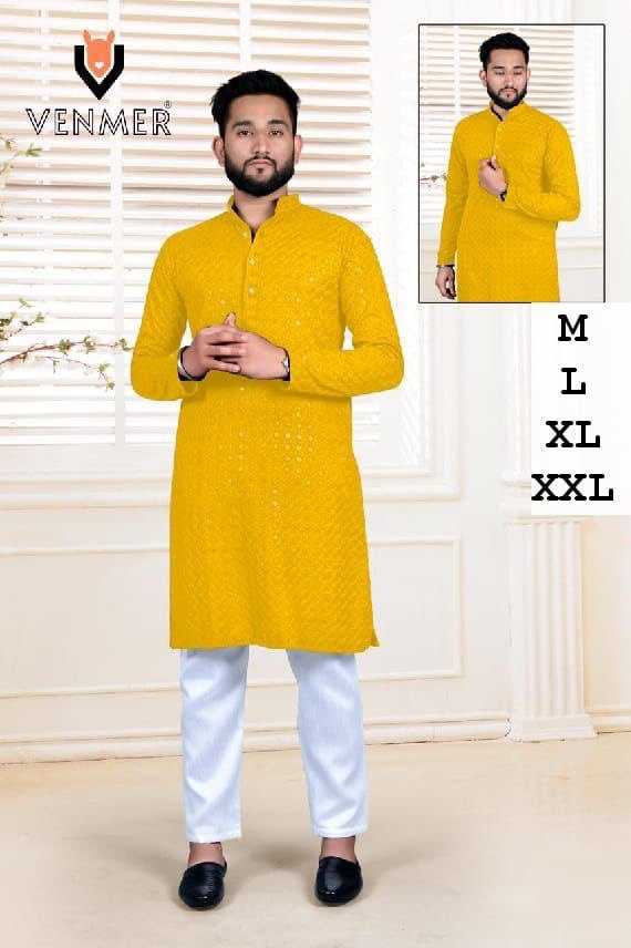 Ynf Heavy Rayon KESH358 SHE12 Mens Wear Diwali Collections Festive Collections Wholesale Mens Kurtas Mens Kurta Pyjama Casual Wear Manufacturer