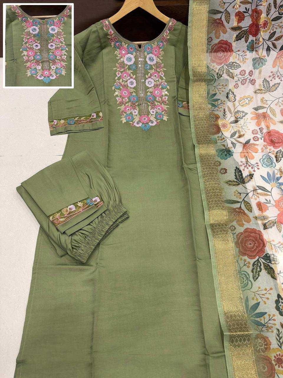 Ynf Heavy Roman Silk KESH196 5009 Kurti Wholesale Fancy Kurti Embroidered Kurtis Silk Kurtis Manufacturer