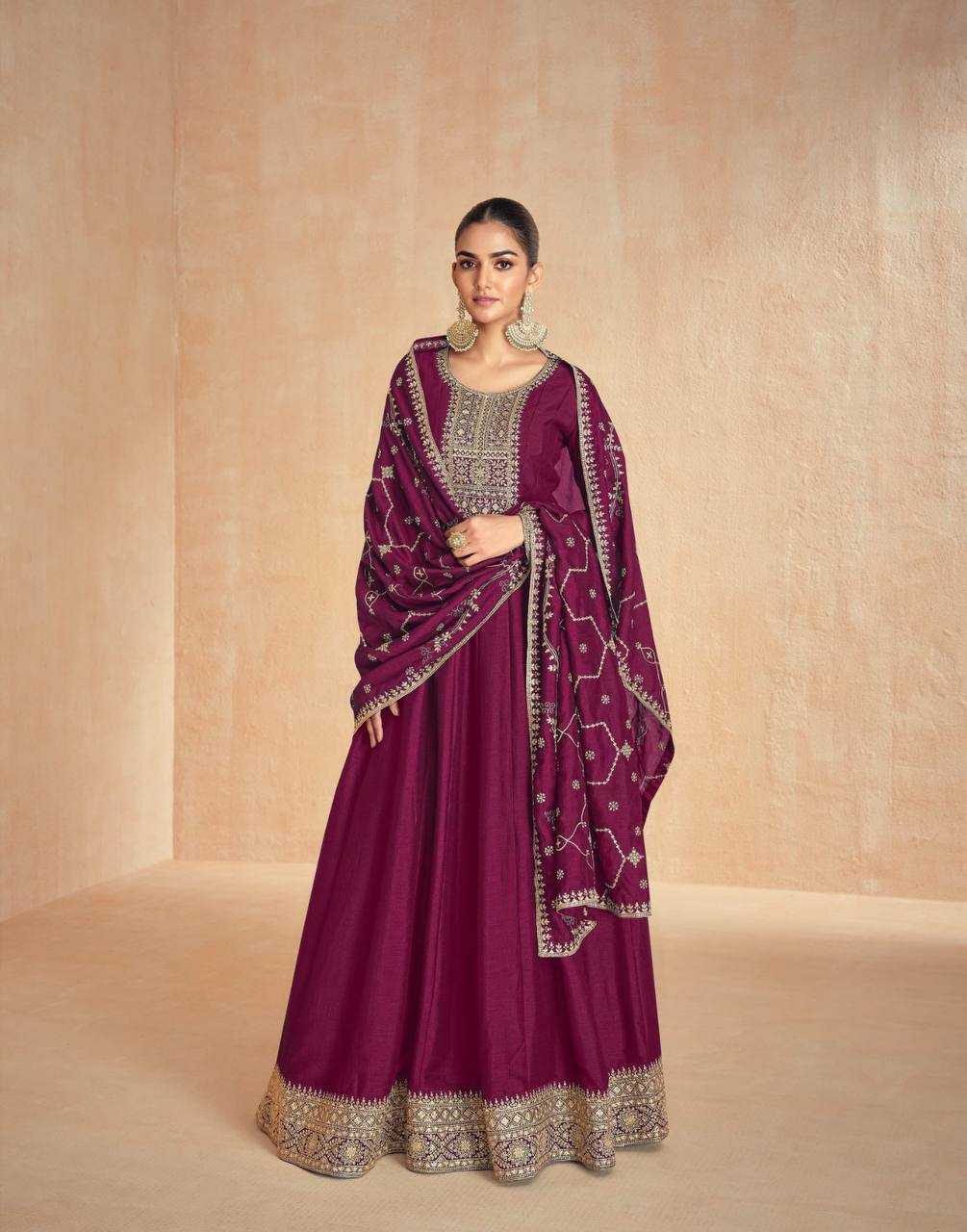 Ynf Heavy Silk RIN131 10103 Suits & Dresses Wedding Collections Festive Collections Wholesale Party wear suits Designer Suits Silk Suits Manufacturer