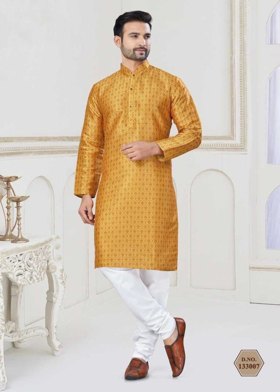 Ynf Jacquard KESH358 Venmer Vol 133 Mens Wear Diwali Collections Festive Collections Wholesale Mens Kurtas Men Kurta Pajama Silk Kurta Manufacturer