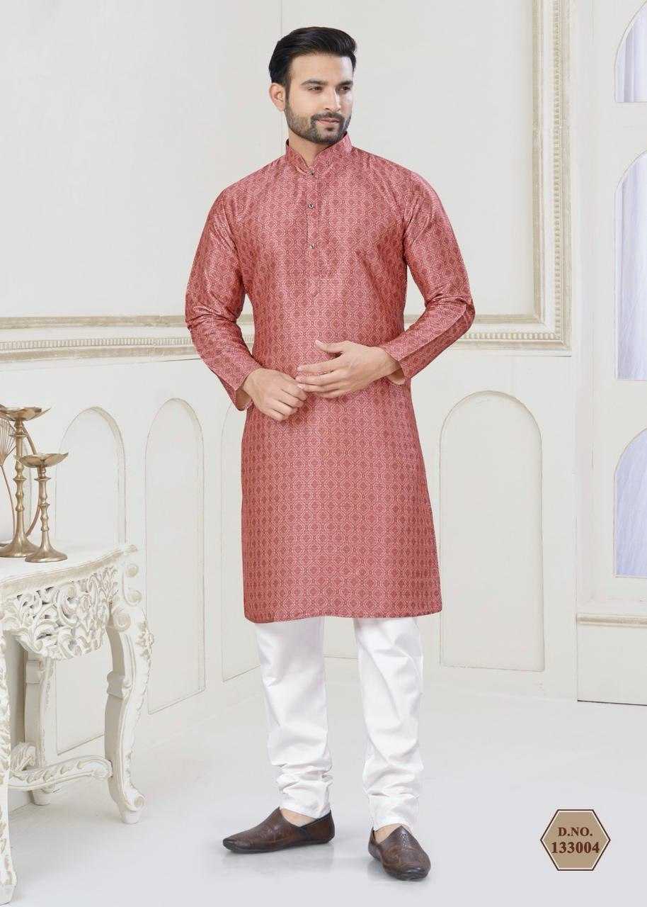 Ynf Jacquard KESH358 Venmer Vol 133 Mens Wear Diwali Collections Festive Collections Wholesale Mens Kurtas Men Kurta Pajama Silk Kurta Manufacturer