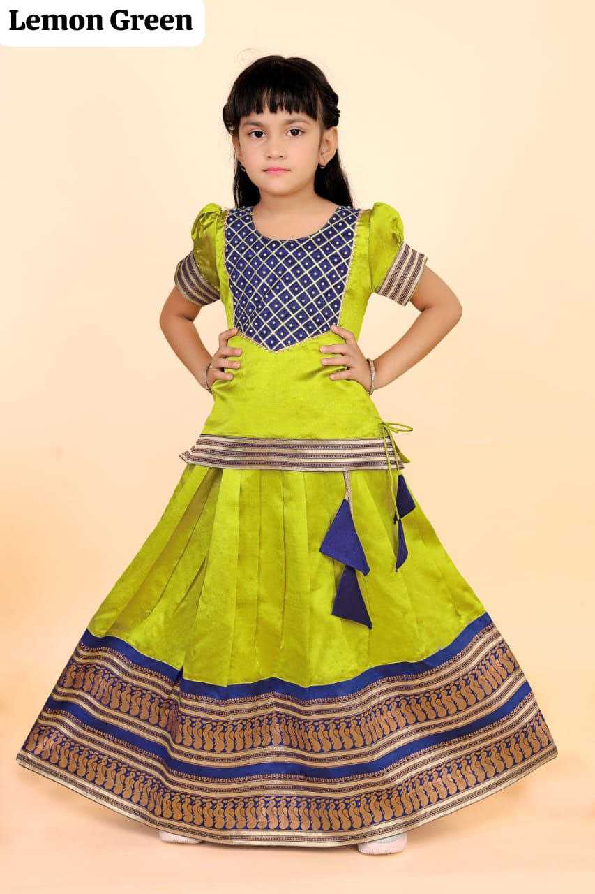 Ynf Jacquard KESH461 65 Kids Wear Wedding Collections Festive Collections Wholesale Kids Lehenga Kids Gown Kids Wedding Outfits Manufacturer