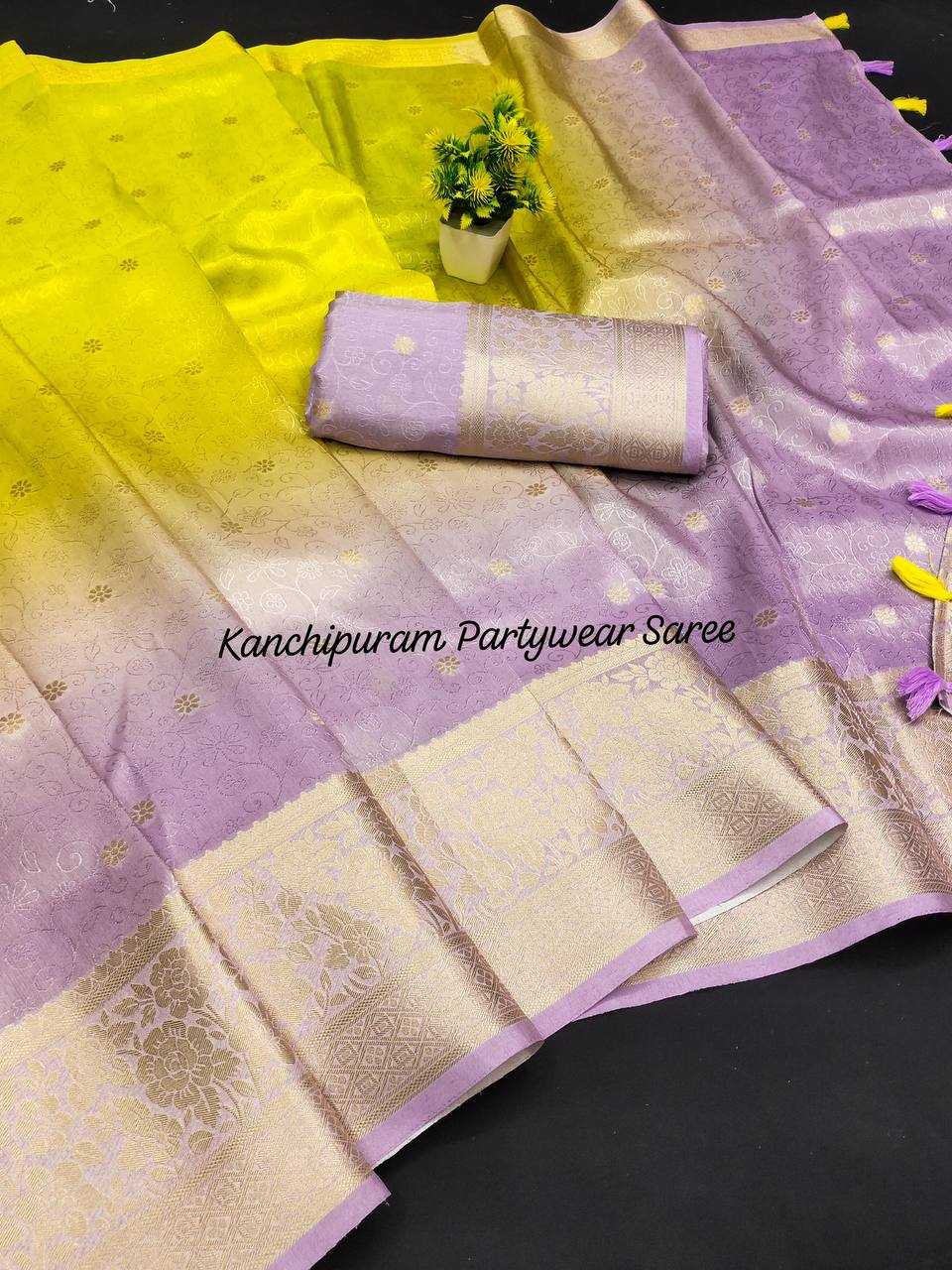 Ynf Kanjivaram Silk RIN124 Celebration Silk Sarees Wedding Collections Festive Collections Wholesale Pure Silk Sarees Zari Border Silk Sarees Kanchipuram Silk Sarees Manufacturer