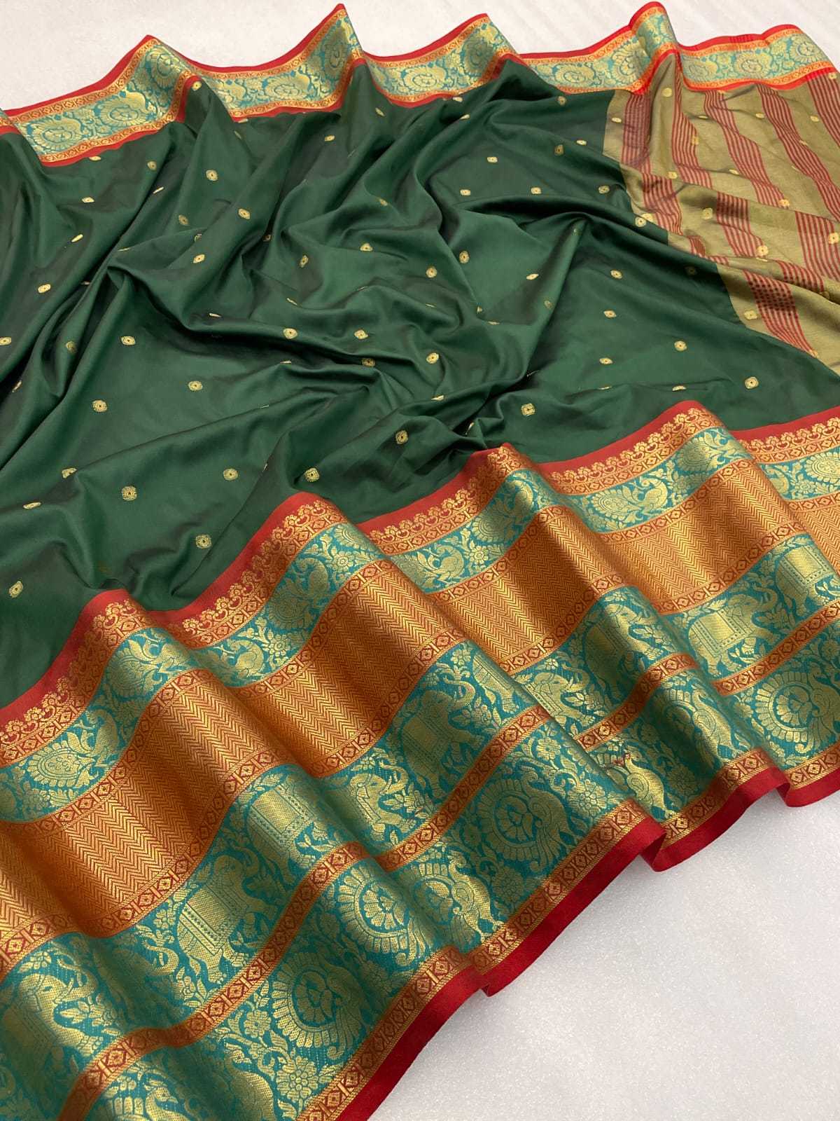 Ynf Lichi Silk KESH203 MTW15 Silk Sarees Diwali Collections Durga Pooja Sarees Wholesale Designer Silk Sarees Cotton Silk Sarees Zari Border Silk Sarees Manufacturer