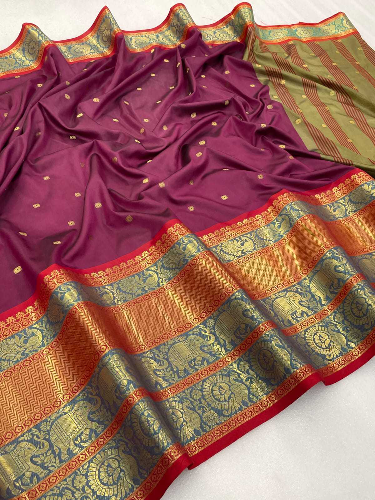 Ynf Lichi Silk KESH203 MTW15 Silk Sarees Diwali Collections Durga Pooja Sarees Wholesale Designer Silk Sarees Cotton Silk Sarees Zari Border Silk Sarees Manufacturer