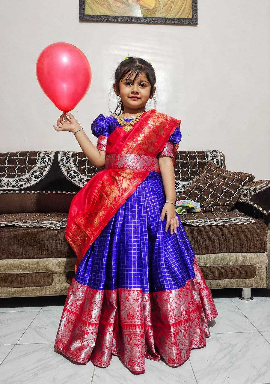 Ynf Lichi Silk RIN161 RPVR02 Kids Wear Wedding Collections Festive Collections Wholesale Kids Lehenga Kids Lehenga Choli Baby Girl Lehenga Manufacturer