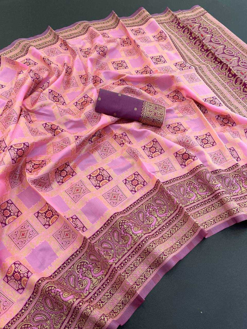 Ynf Lichi Silk RIN184 DOLA-LOOK Silk Sarees Wedding Collections Festive Collections Wholesale Soft Silk Sarees Party Wear Silk Sarees Silk Sarees For Weddings Manufacturer