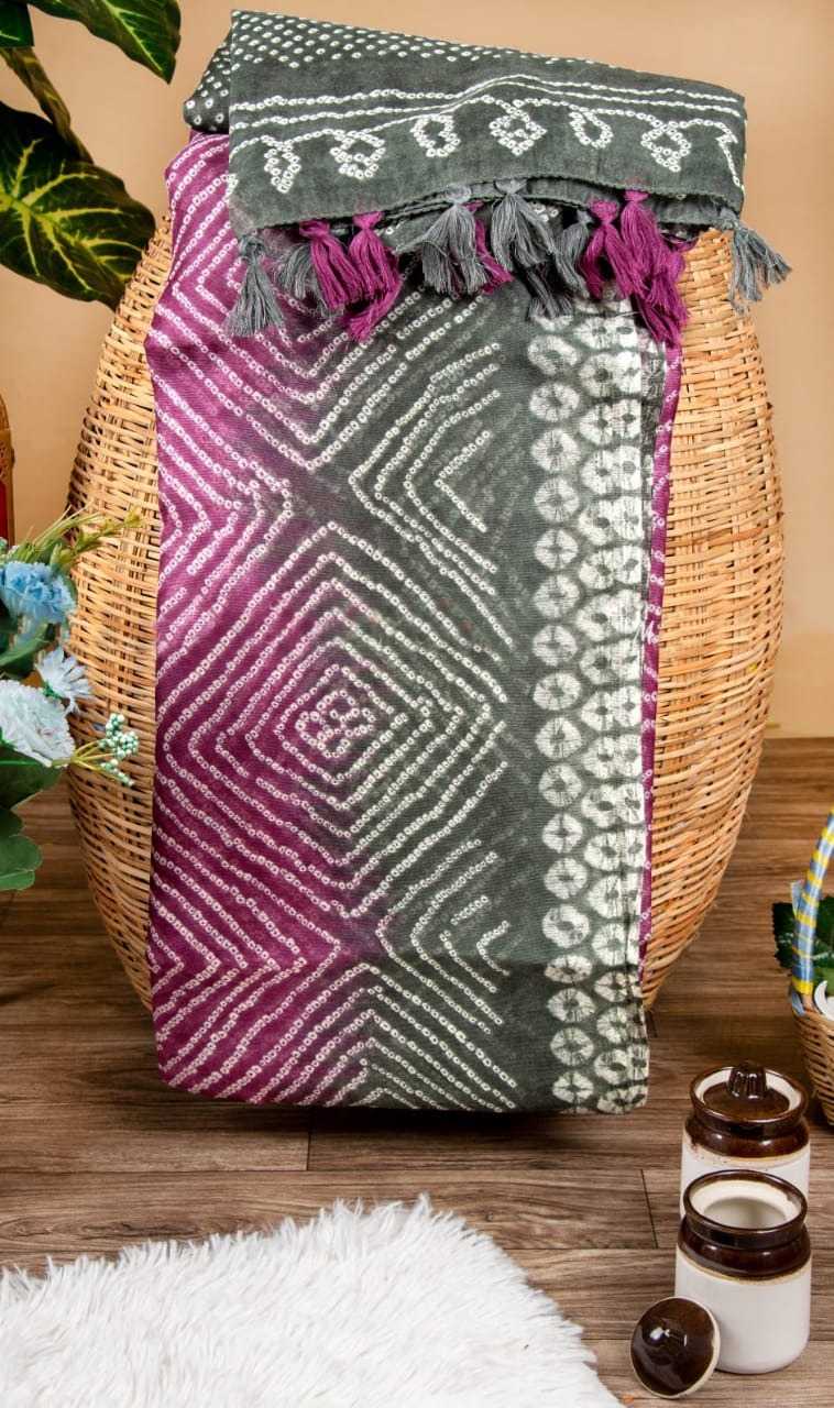 Ynf Linen RIN101 ANT01 Sarees Rakhi Collections Wedding Collections Wholesale Printed Sarees Cotton Linen Sarees Bandhani Sarees Manufacturer