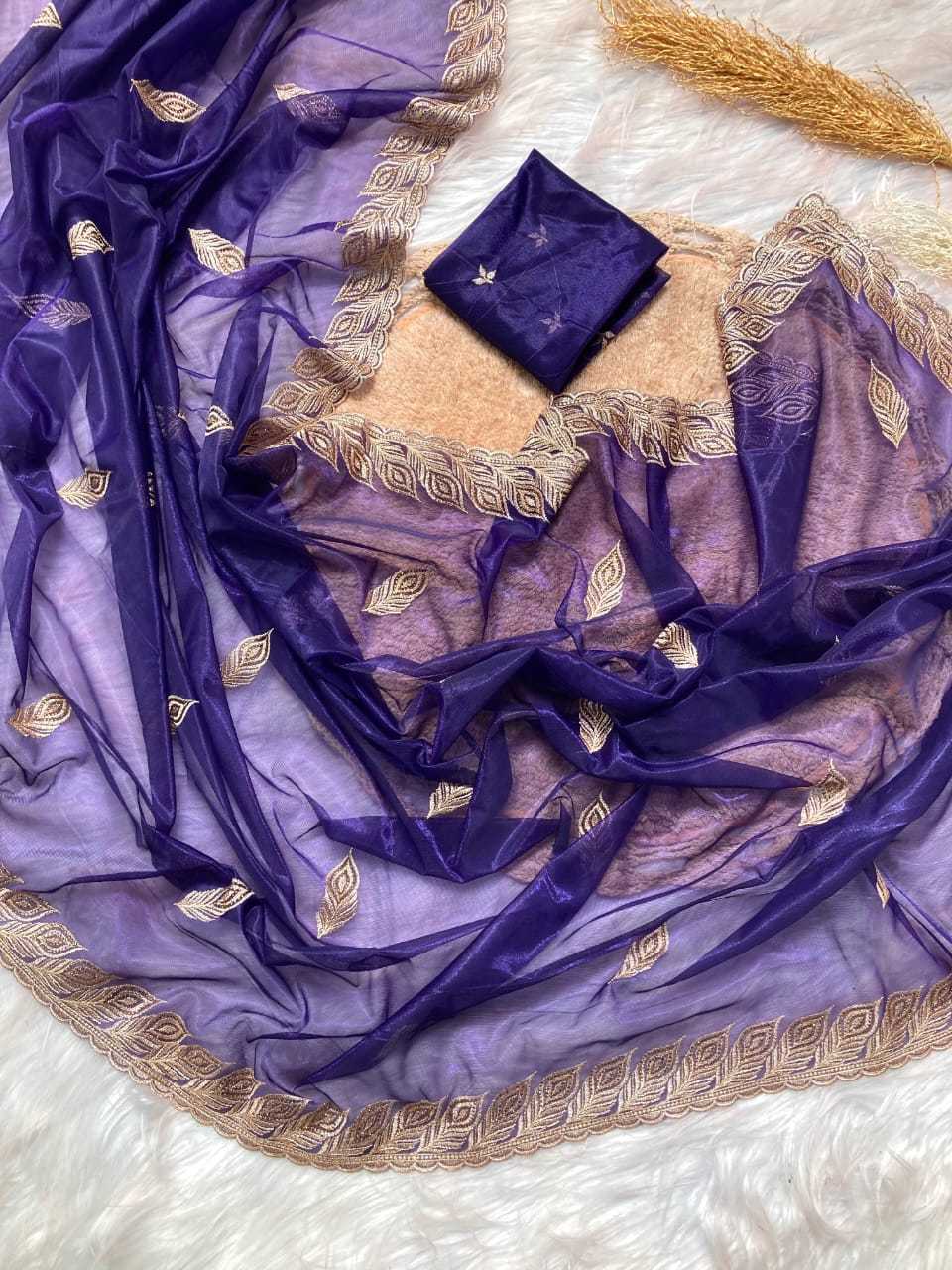 Ynf Net RIN182 RUN29 Sarees Wholesale Fancy Sarees Net Sarees Embroidered Sarees Manufacturer