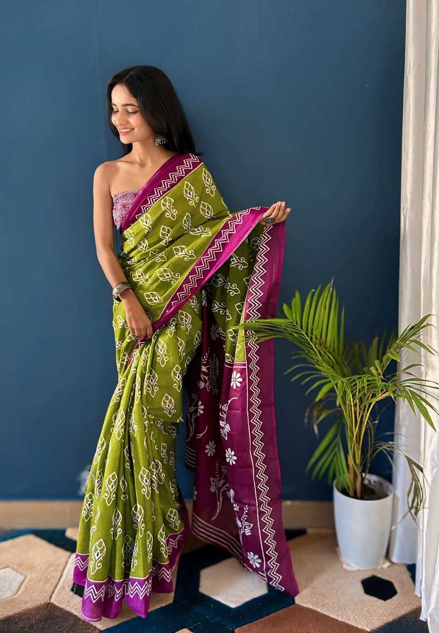 Ynf Pure Cotton KESH244 IKKAT CHOICE Sarees Wholesale Printed Sarees Ikkat Saree Cotton Sarees Manufacturer