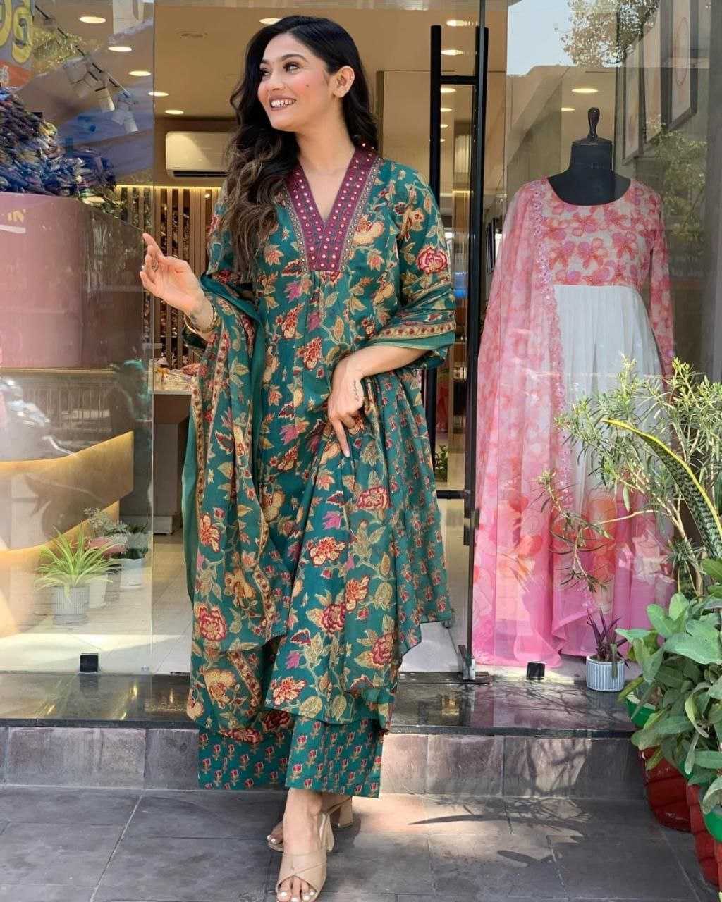 Ynf Pure Cotton RIN201 RRD04 Suits & Dresses Diwali Collections Wedding Collections Wholesale Cotton Suits Wedding Suits Designer Suits Manufacturer