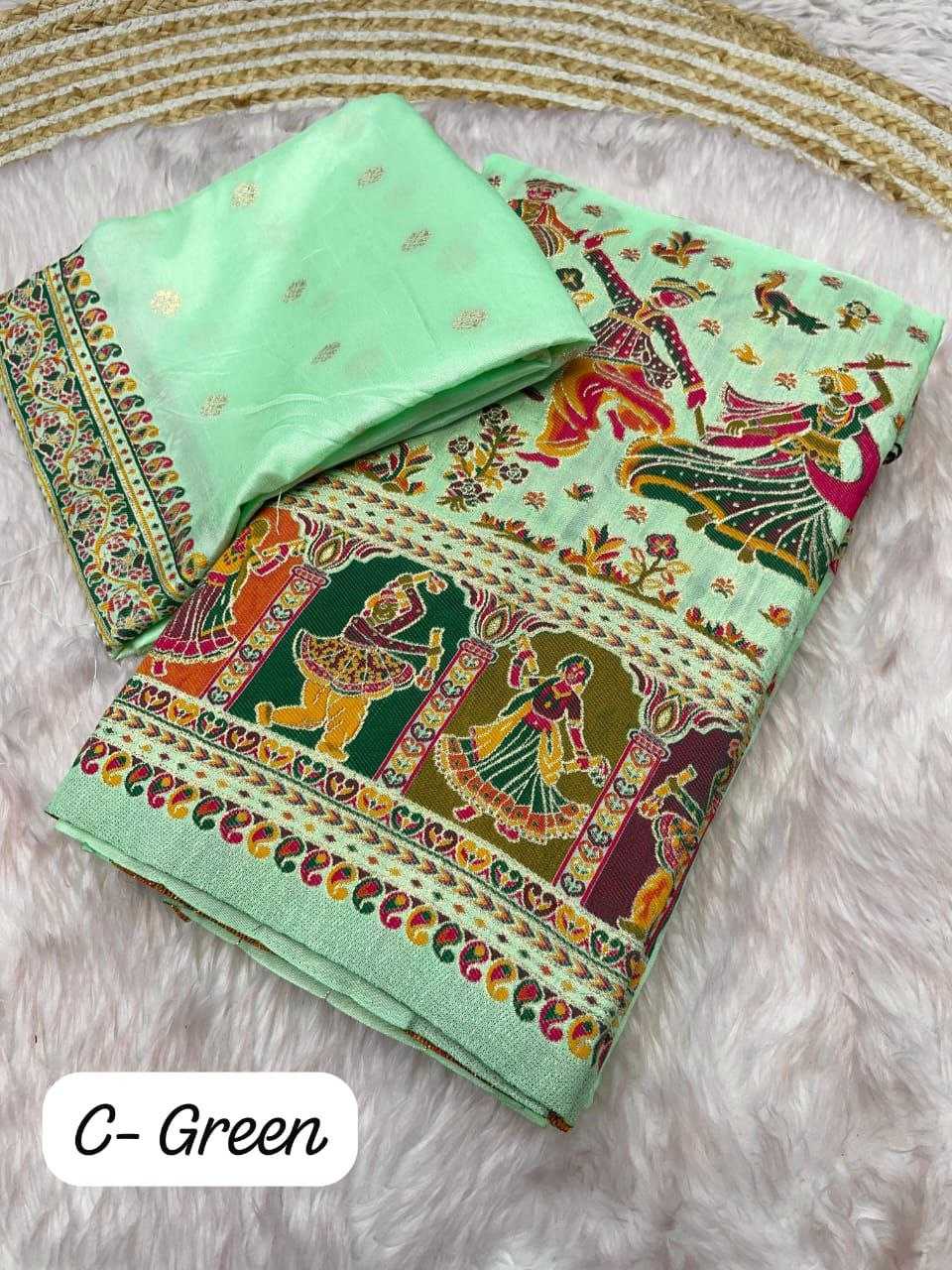 Ynf Pure Pashmina RIN143 497 Sarees Wedding Collections Festive Collections Wholesale Kashmiri Sarees Zari Sarees Sarees With Blouse Manufacturer