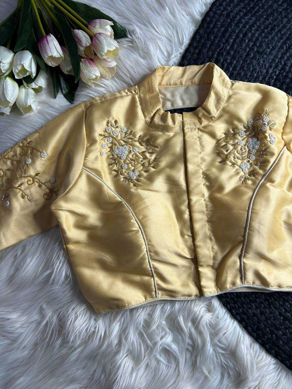 Ynf Pure Silk KESH116 WMF07 Readymade Blouses Wholesale Blouse Designer Blouse Party Wear Blouse Manufacturer