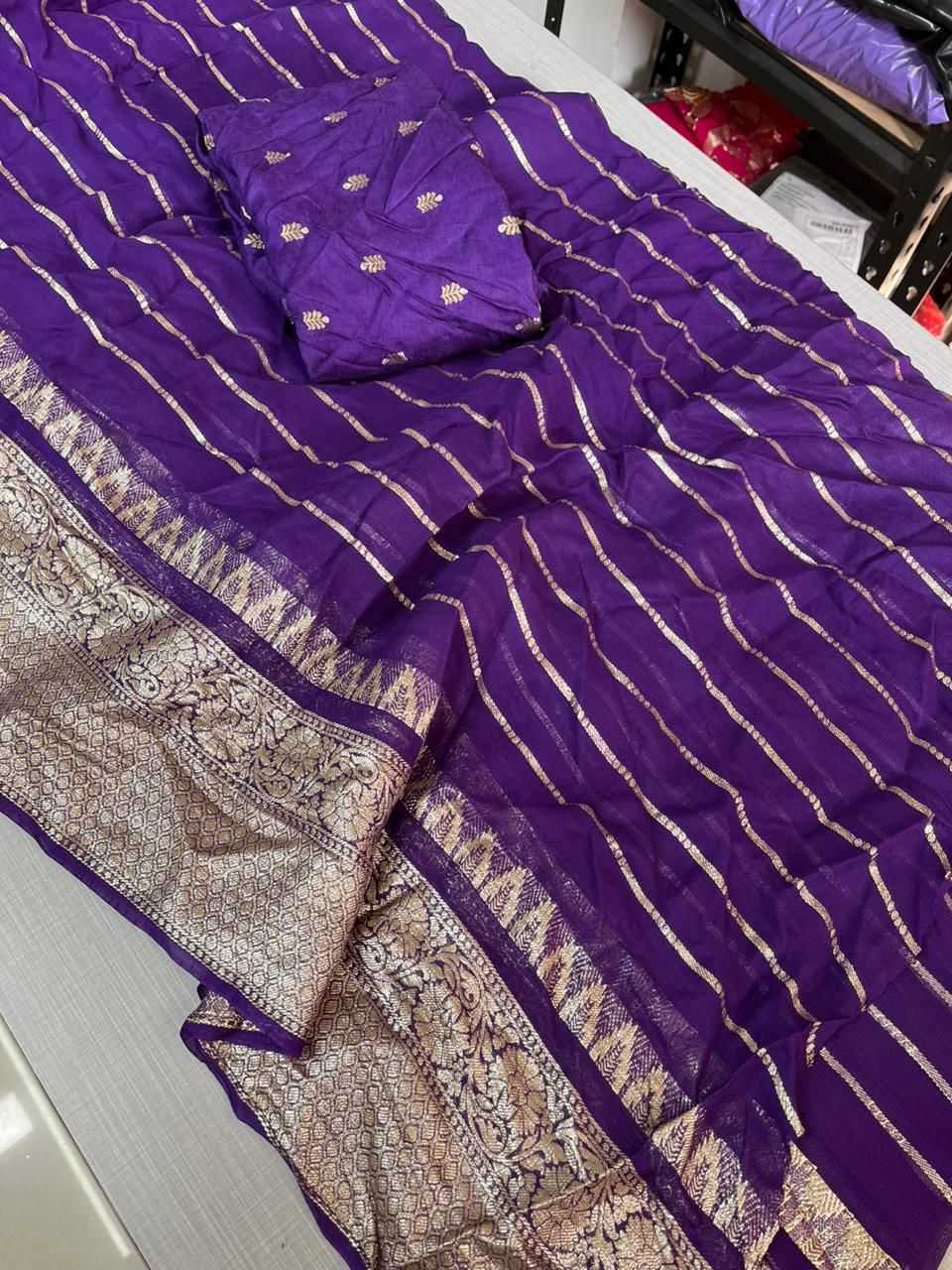 Ynf Pure Viscos RIN104 APE200 Sarees Wedding Collections Festive Collections Wholesale Georgette Sarees Jacquard Saree Viscose Saree Manufacturer