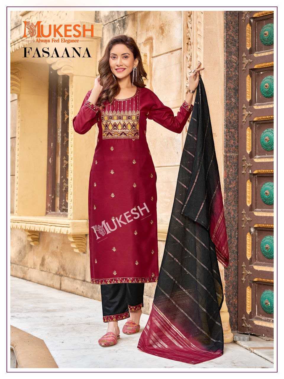 Ynf Rayon KESH246 FASSANA Kurti Wholesale Rayon Kurtis Fancy Kurti Embroidered Kurtis Manufacturer