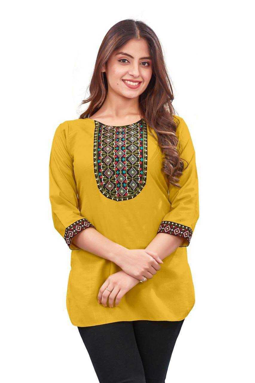 Ynf Rayon KESH358 SHE05 Kurti Diwali Collections Festive Collections Wholesale Casual Kurtis Rayon Kurtis Embroidered Kurtis Manufacturer