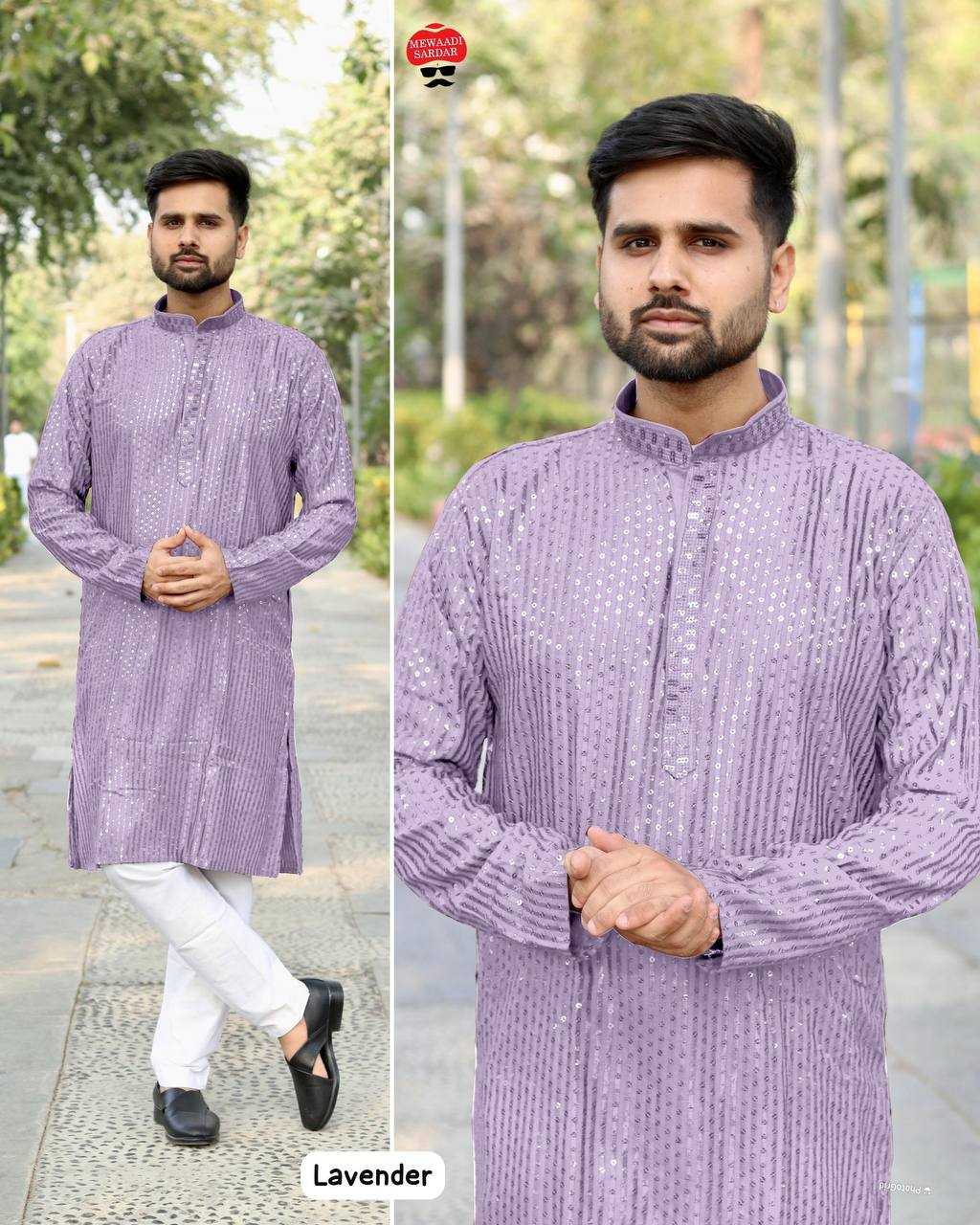 Ynf Rayon RIN125 Riwaaz 4.0 Mens Wear Diwali Collections Festive Collections Wholesale Mens Kurta Pyjama Men Wedding kurta Embroidered Kurta Pajama Manufacturer