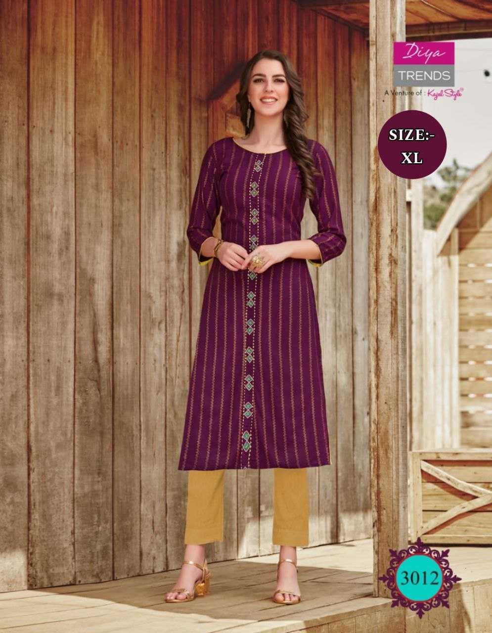 Ynf Reyon Cotton KESH354 GMR14 Kurti Wholesale Casual Kurtis Workwear Kurtis Embroidered Kurtis Manufacturer