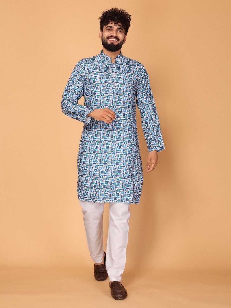 Ynf Reyon Cotton KESH358 SHE09 Mens Wear Diwali Collections Festive Collections Wholesale Mens Kurta Pyjama Men Cotton Kurta Men Kurta Pajama Manufacturer