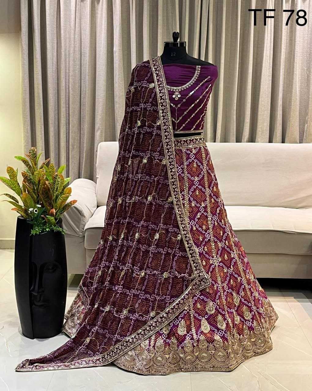 Ynf Satin Silk KESH179 AHB01 Lehengas Wholesale Designer Lehenga Wedding Lehenga Satin Lehenga Manufacturer