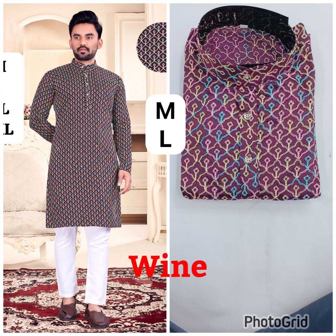 Ynf Soft Cotton Silk KESH358 SHE06 Mens Wear Wedding Collections Festive Collections Wholesale Mens Kurtas Men Cotton Kurta Silk Kurta Manufacturer