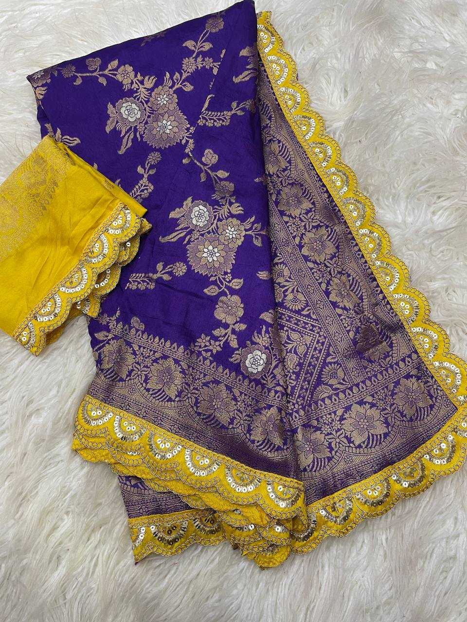 Ynf Soft Dola RIN124 RIE20 Sarees Wedding Collections Festive Collections Wholesale Printed Sarees Sequence Sarees Jacquard Saree Manufacturer