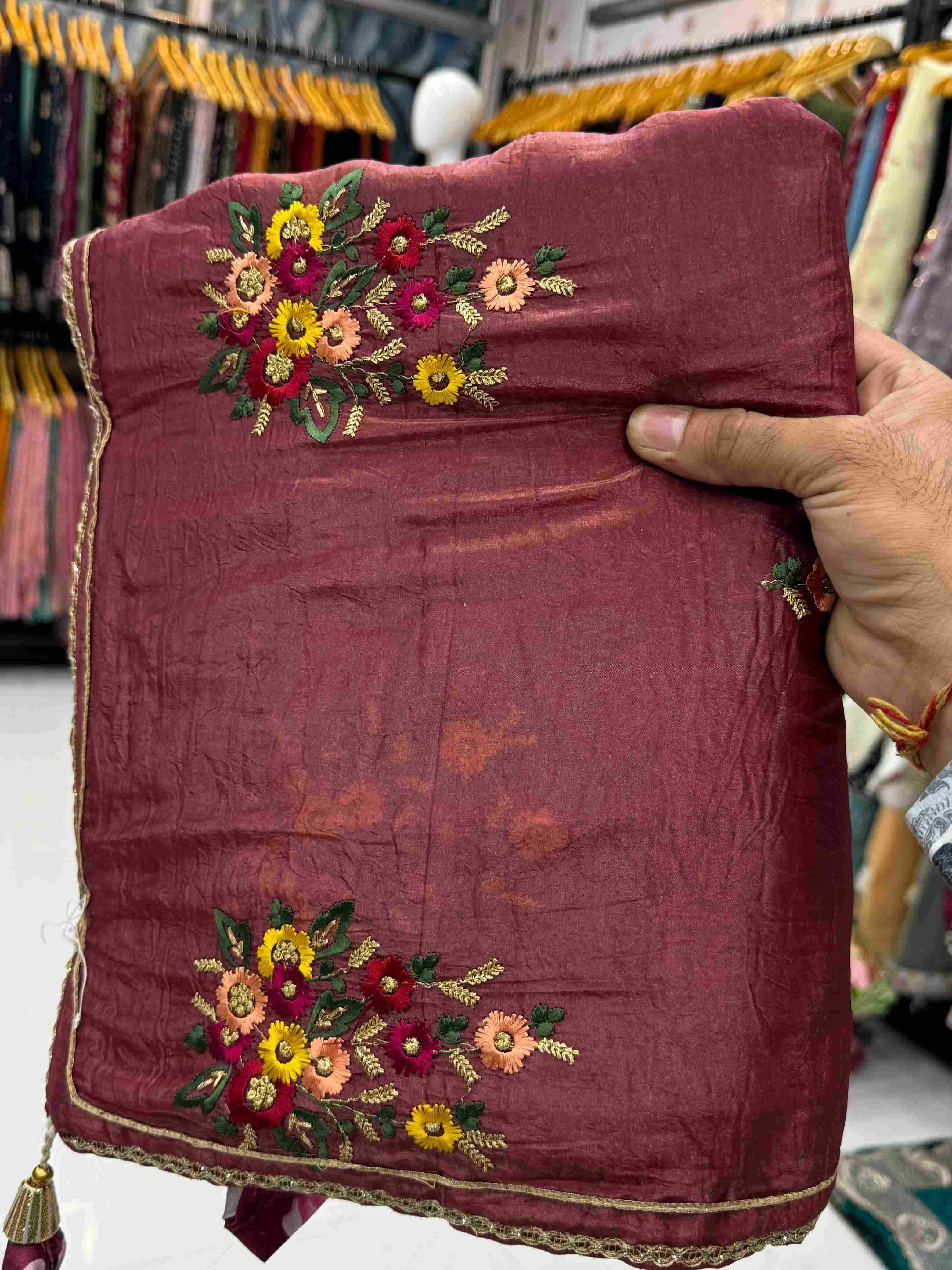 Ynf Soft Gold Crush KESH114 3684 Sarees Wedding Collections Festive Collections Wholesale Fancy Sarees Embroidered Sarees Lightweight Sarees Manufacturer