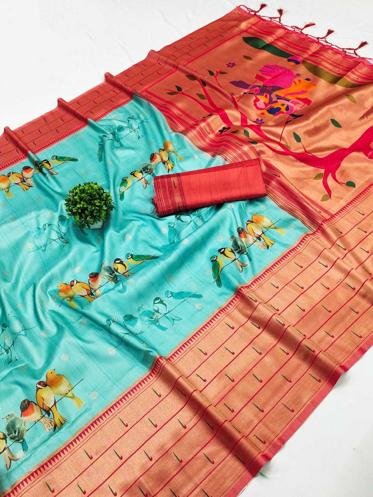 Ynf Soft Silk KESH203 MTW03 Silk Sarees Wedding Collections Festive Collections Wholesale Paithani Sarees Soft Silk Sarees Designer Silk Sarees Manufacturer