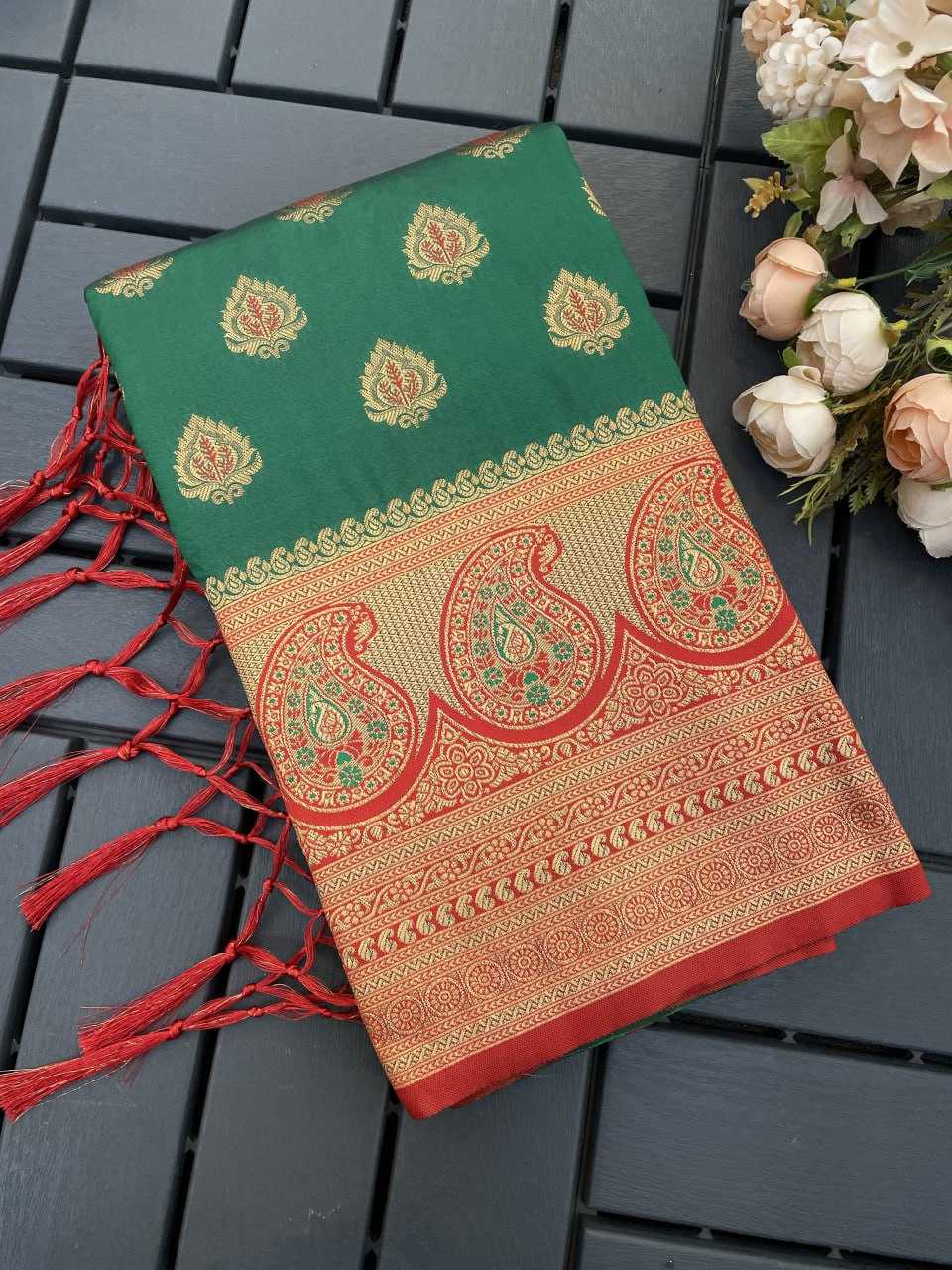 Ynf Soft Silk RIN116 REW01 Silk Sarees Wedding Collections Festive Collections Wholesale Soft Silk Sarees Designer Silk Sarees Zari Border Silk Sarees Manufacturer