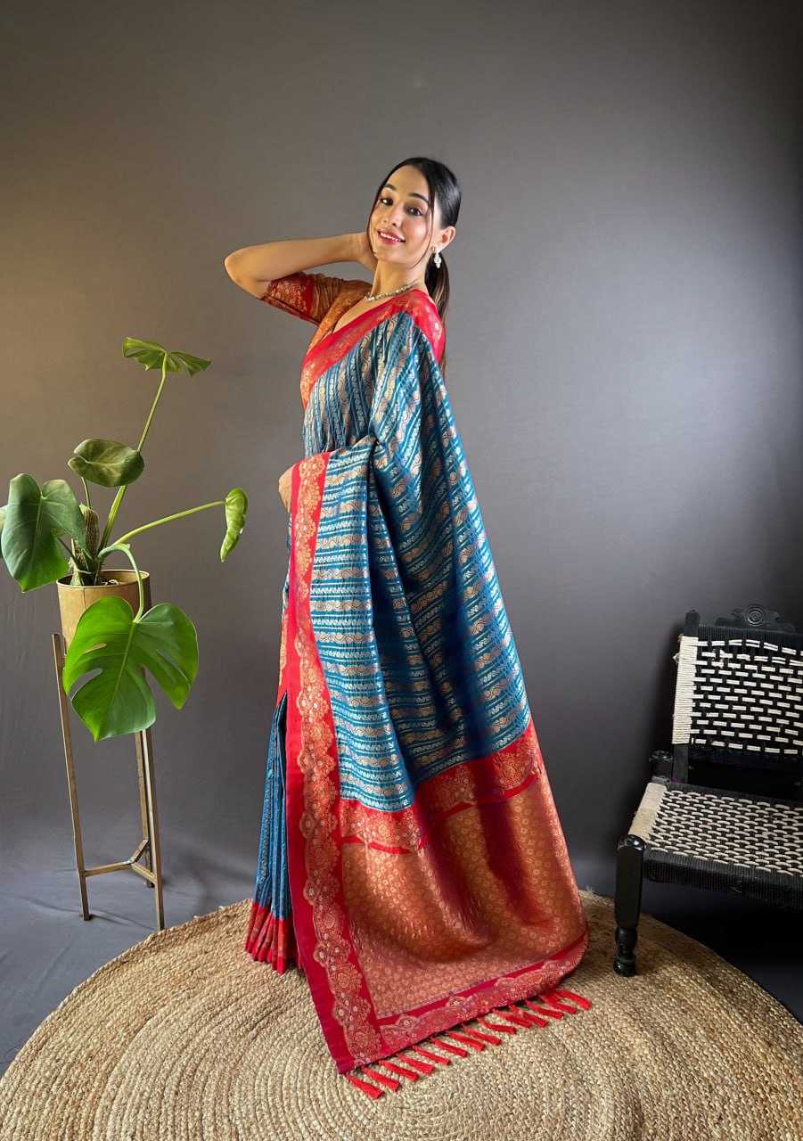 Ynf Soft Silk RIN116 REW53 Silk Sarees Wholesale Soft Silk Sarees Brocade Sarees Zari Border Silk Sarees Manufacturer