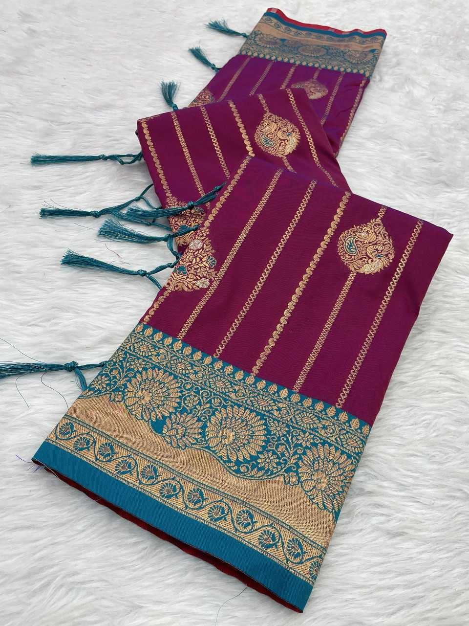 Ynf Soft Silk RIN116 REW67 Silk Sarees Wholesale Soft Silk Sarees Brocade Sarees Zari Border Silk Sarees Manufacturer