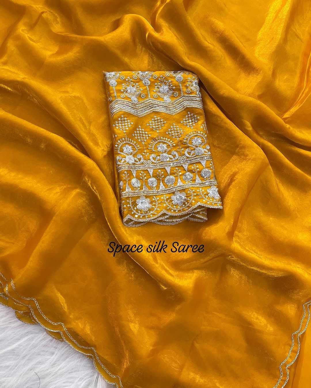 Ynf Space Silk KESH195 KRF08 Silk Sarees Rakhi Collections Festive Collections Wholesale Heavy Silk Sarees Designer Silk Sarees Embroidered Silk Sarees Manufacturer