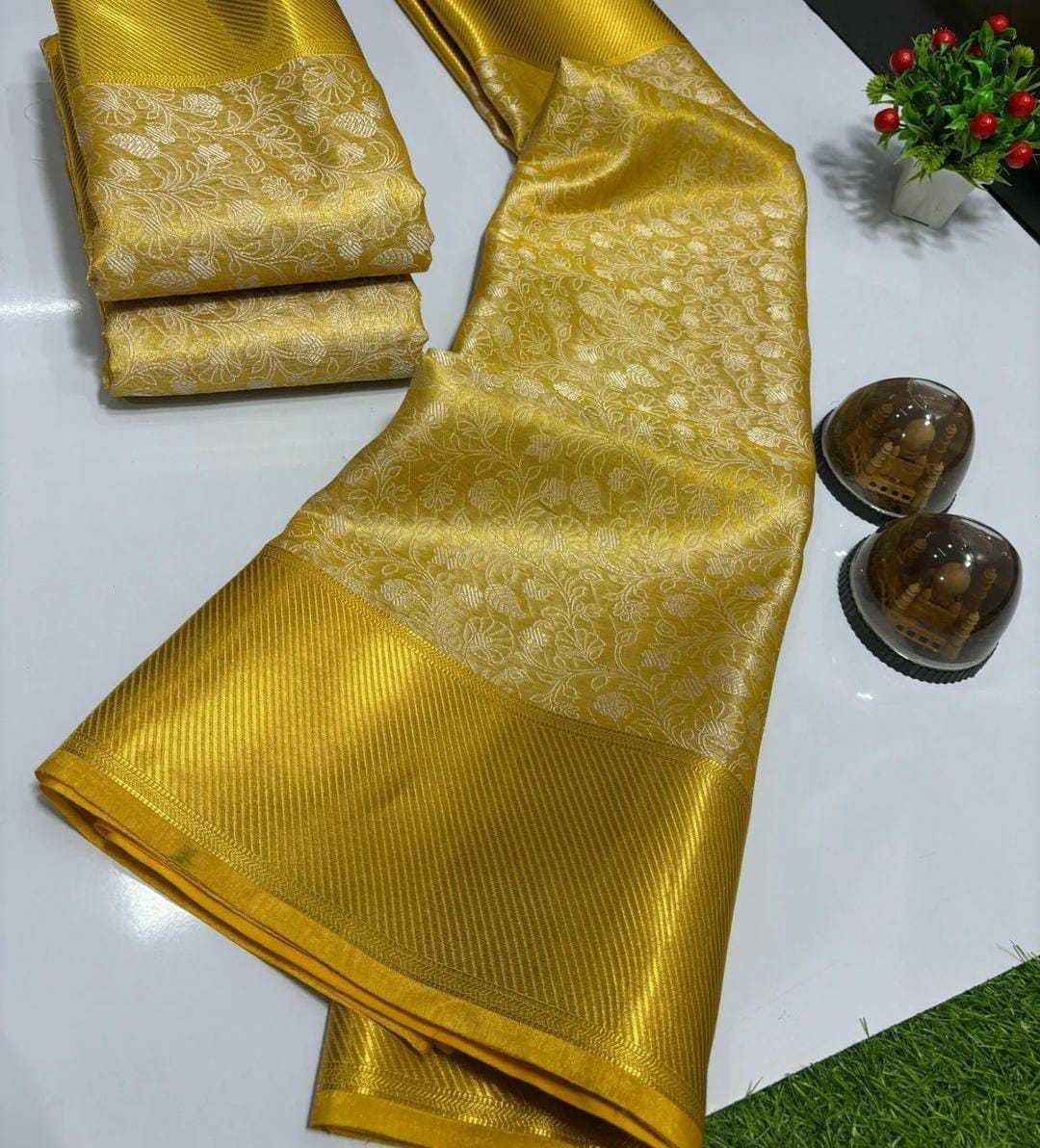 Ynf Tissue Silk KESH131 VNF06 Sarees Wholesale Tissue Silk Saree Traditional Sarees Festive Sarees Manufacturer