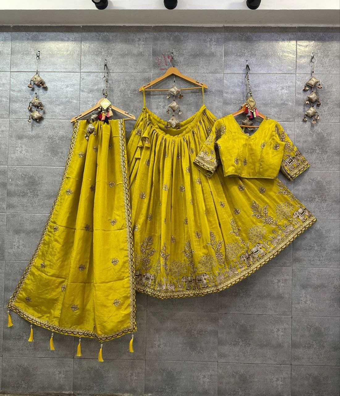 Ynf Tissue Silk KESH179 AHB06 Lehengas Wholesale Designer Lehenga Fancy Lehenga Silk Lehenga Manufacturer