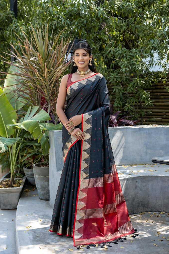 Ynf Tussar Silk KESH165 ELISHA PYRAMID Silk Sarees Wholesale Tussar Silk Sarees Traditional Silk Sarees Designer Silk Sarees Manufacturer