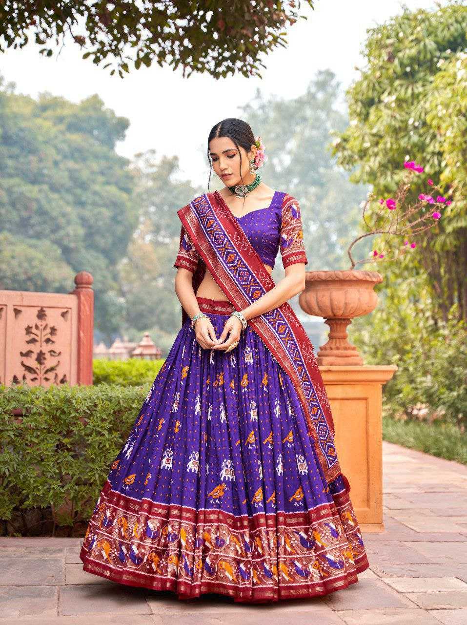 Ynf Tussar Silk KESH187 Panchi Lehengas Wedding Collections Festive Collections Wholesale Fancy Lehenga Wedding Lehenga Printed Lehenga Manufacturer