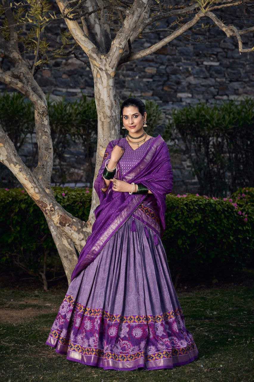 Ynf Tussar Silk KESH187 Tulsi Lehengas Wedding Collections Festive Collections Wholesale Fancy Lehenga Wedding Lehenga Printed Lehenga Manufacturer