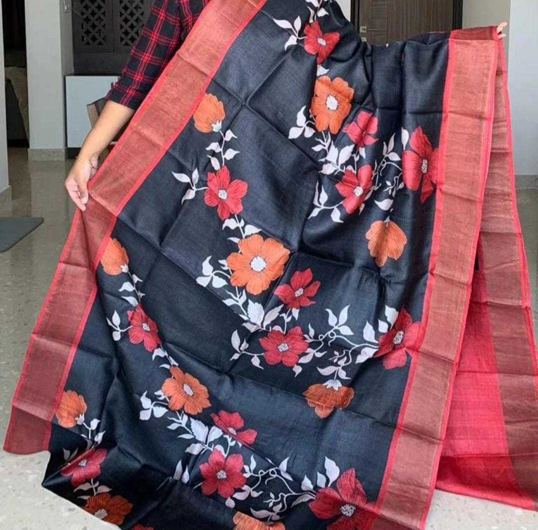 Ynf Tussar Silk KESH418 MKD56 Sarees Wedding Collections Festive Collections Wholesale Fancy Sarees Kalamkari Sarees Tussar Sarees Manufacturer