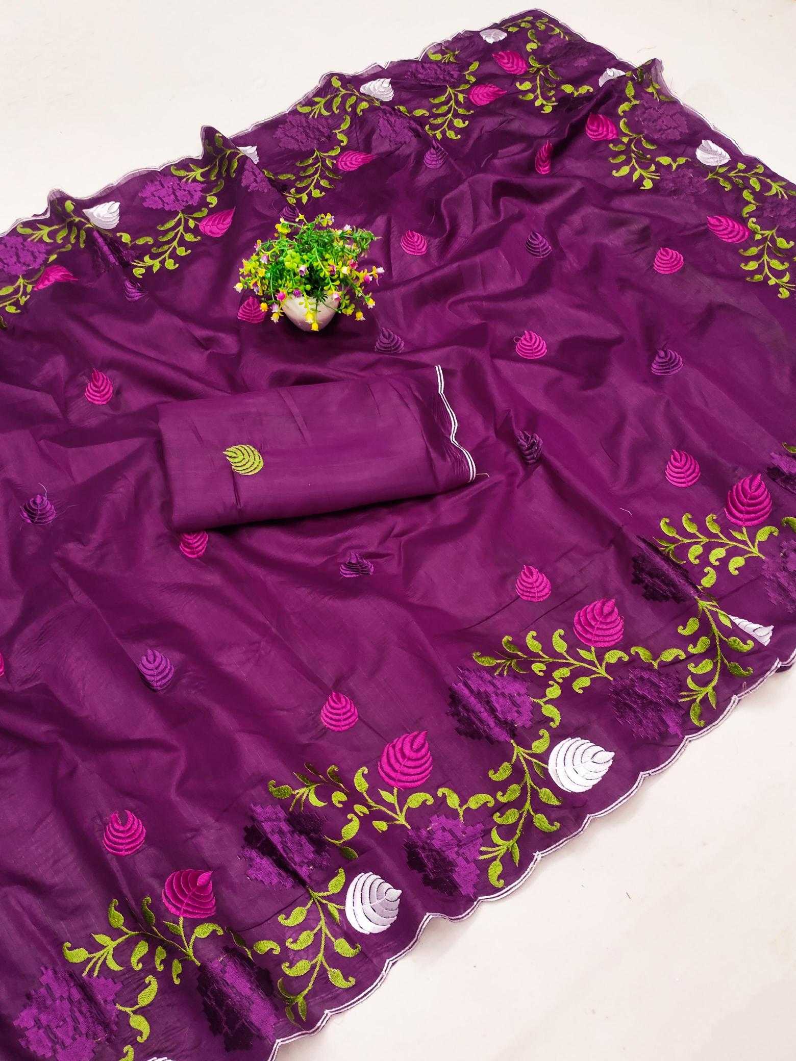 Ynf Tussar Silk RIN104 APE104 Silk Sarees Wedding Collections Festive Collections Wholesale Tussar Silk Sarees Fancy Silk Sarees Embroidered Silk Sarees Manufacturer