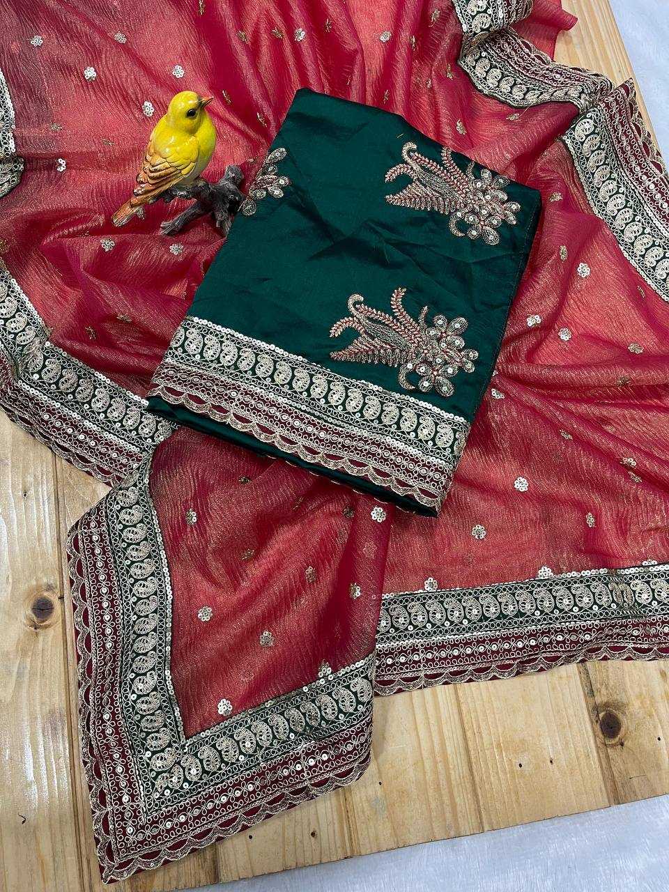 Ynf Twill Net KESH429 3137 Sarees Wedding Collections Festive Collections Wholesale Sequin Sarees Embroidered Sarees Lace Border Sarees Manufacturer