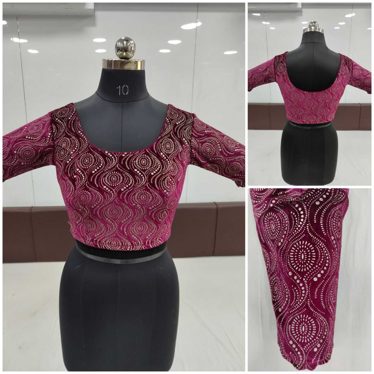 Ynf Velvet KESH231 GEETANJALI Readymade Blouses Wedding Collections Festive Collections Wholesale Blouse Designer Blouse Stretchable Blouse Velvet Blouse Manufacturer