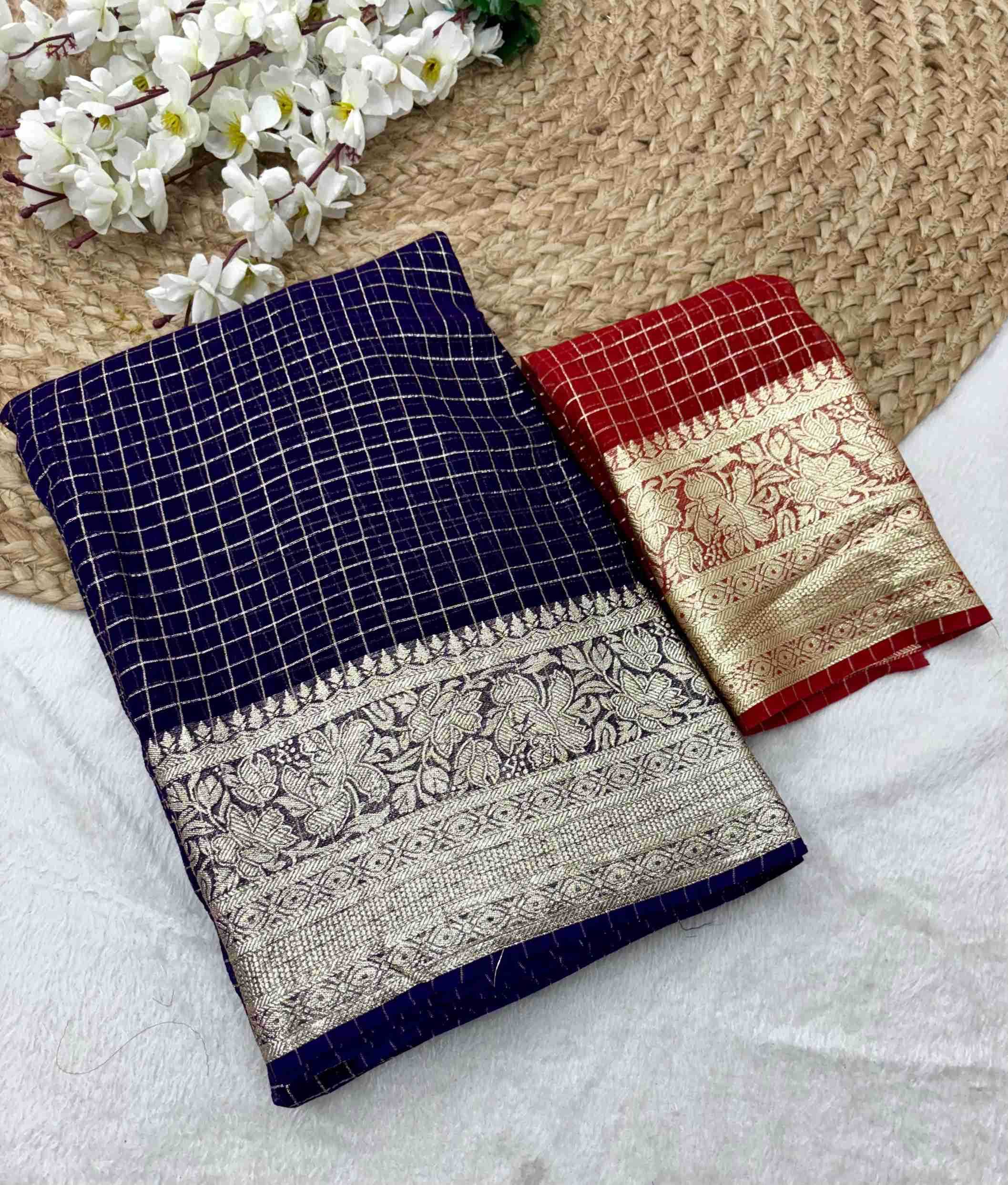 Ynf Viscose KESH222 RUN13 Sarees Wholesale Designer Sarees Jacquard Saree Viscose Saree Manufacturer