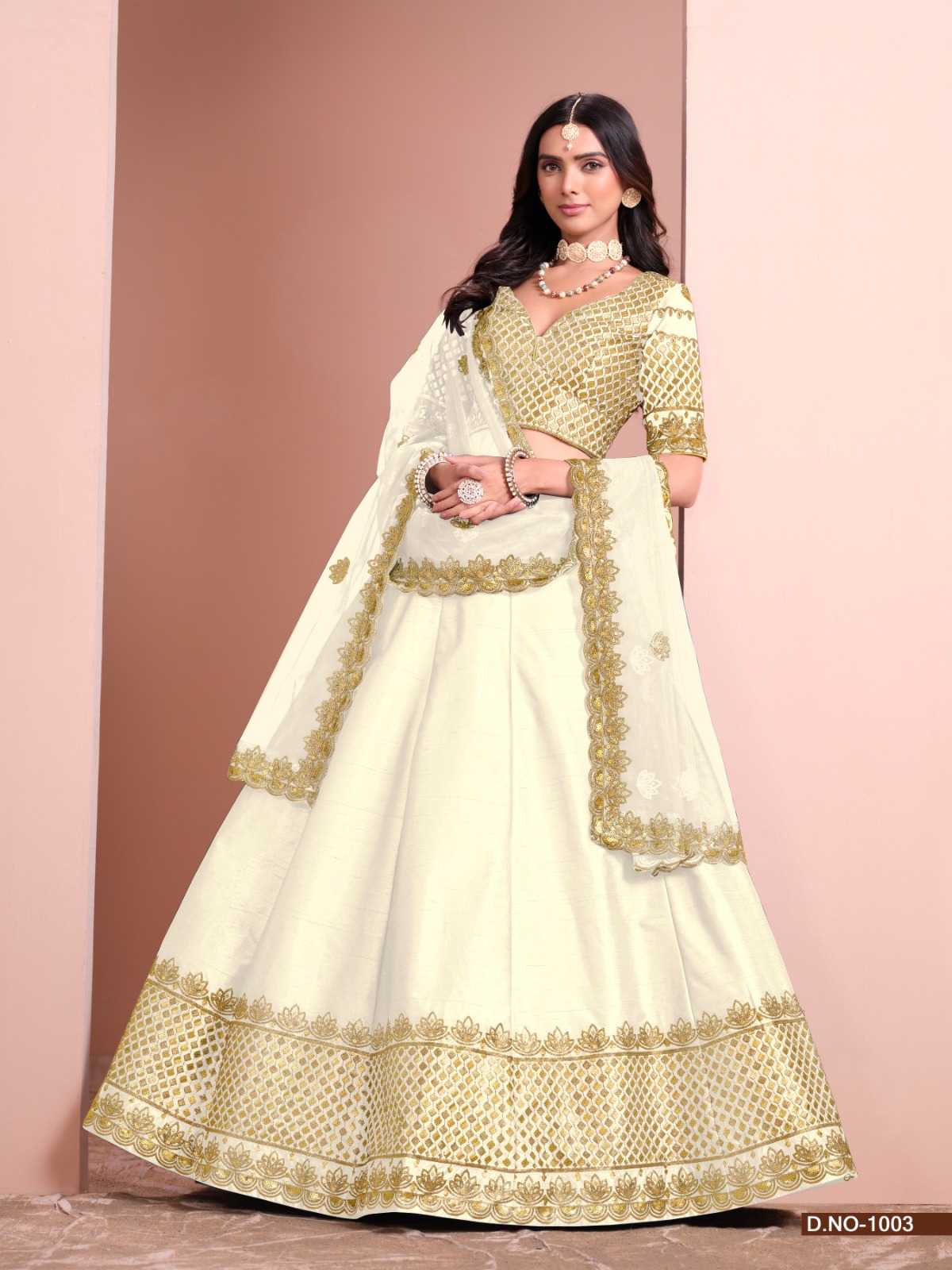 Ynf Art Silk KESH113 Mehvish-Mehvish Vol-10 Lehengas Diwali Collections Festive Collections Wholesale Designer Lehenga Embroidered Lehenga Sequins Lehenga Manufacturer