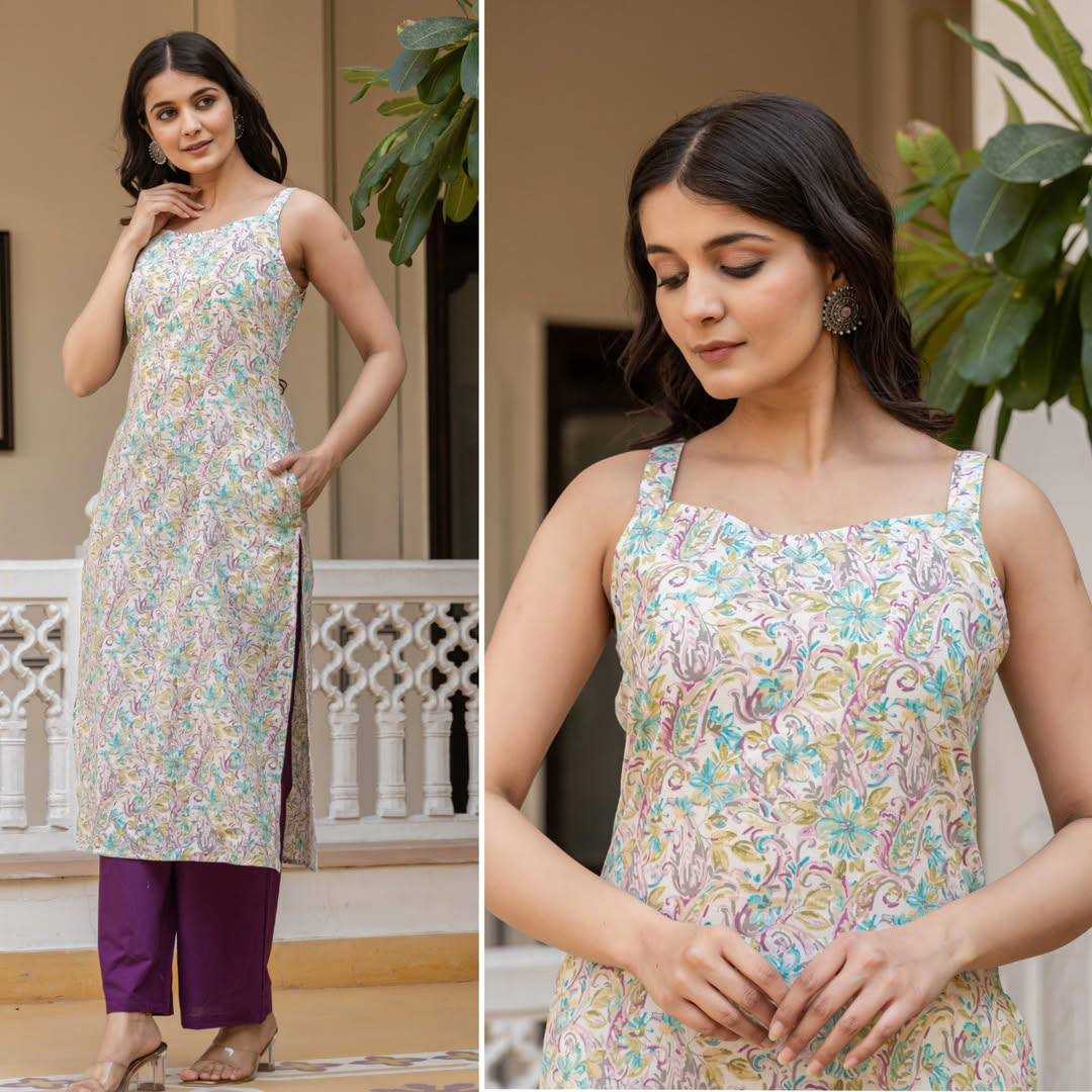 Ynf Cotton RIN125 Blush 3.0 Kurti Wedding Collections Wholesale Sleeveless Kurtis Mehendi Outfits Manufacturer