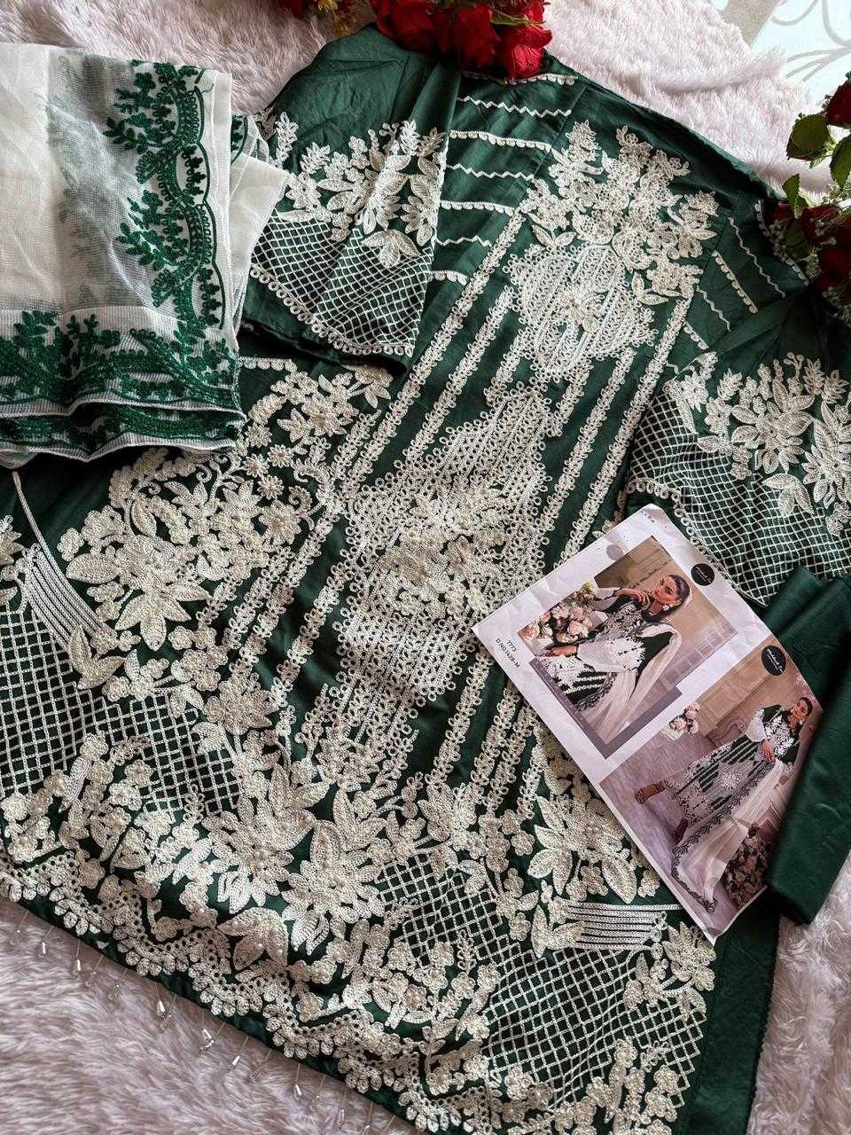 Ynf Cotton RIN186 Mehbbob tex-MT-1428 Suits & Dresses Islamic Clothing Festive Collections Wholesale Cotton Suits Party wear suits Embroidered Suits Manufacturer