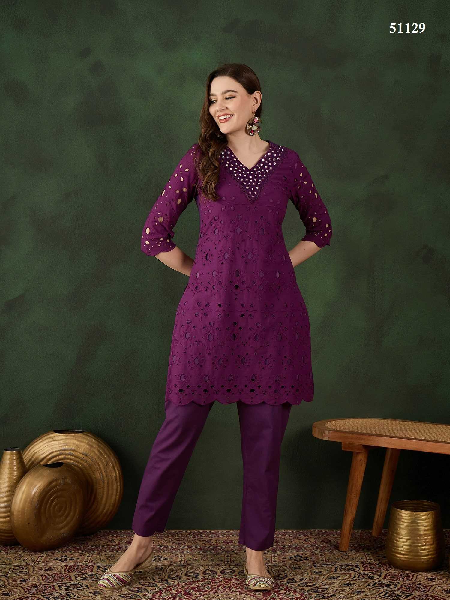 Ynf Cotton RIN187 Kasturi-4217 Suits & Dresses Diwali Collections Festive Collections Wholesale Ladies Suits Sharara Salwar Suits Party wear suits Manufacturer