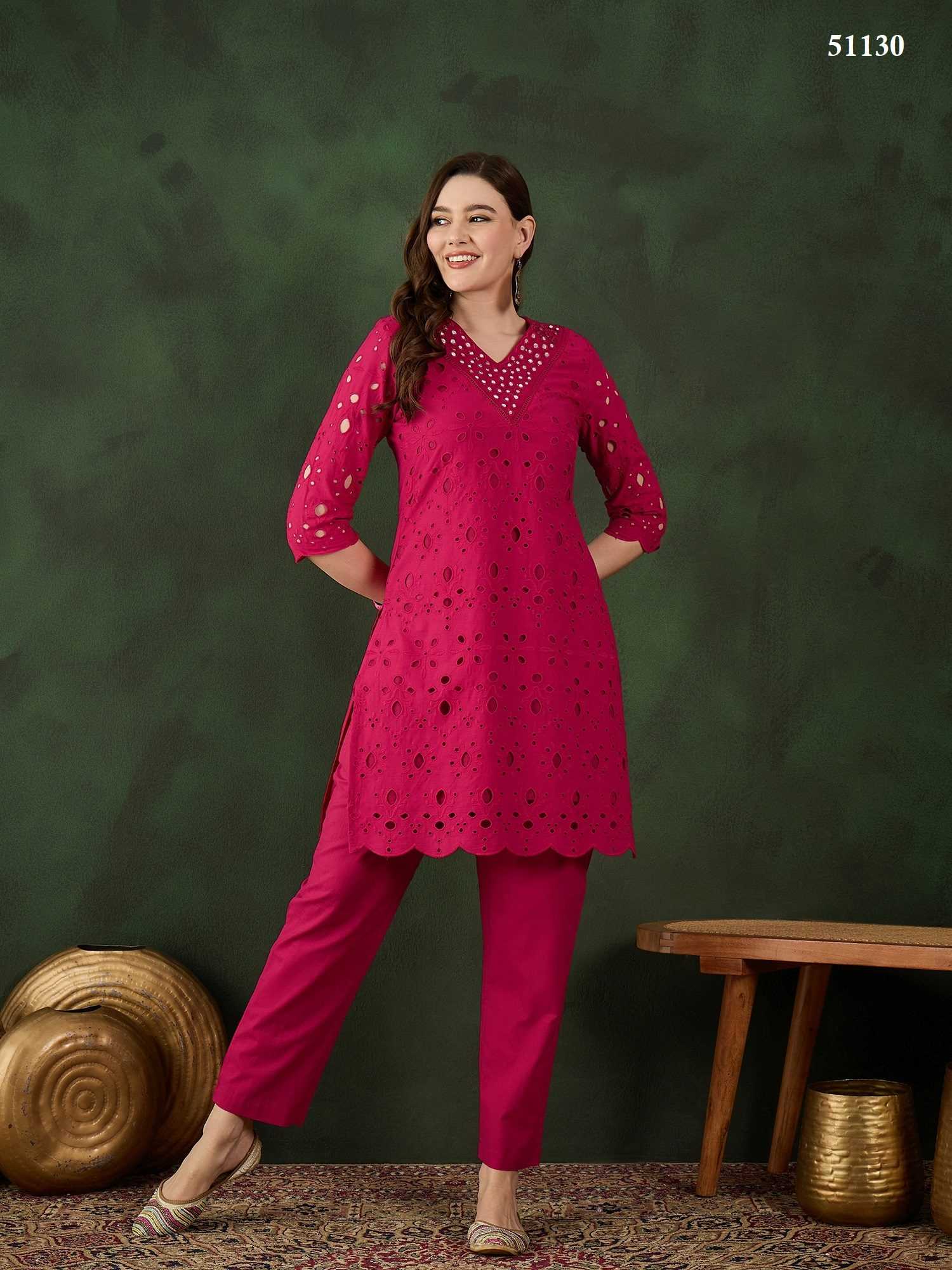 Ynf Cotton RIN187 Kasturi-4217 Suits & Dresses Diwali Collections Festive Collections Wholesale Ladies Suits Sharara Salwar Suits Party wear suits Manufacturer