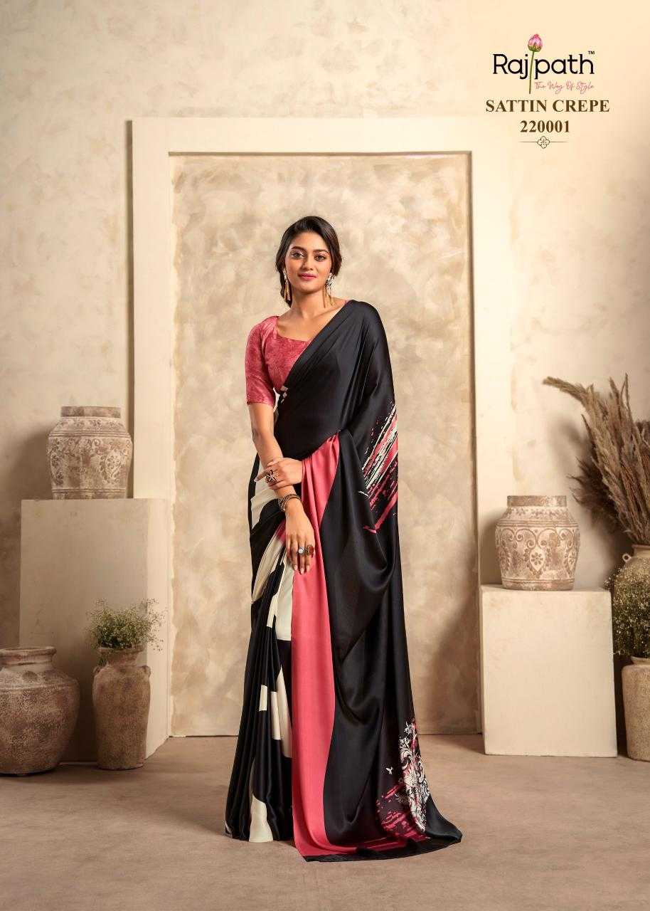 Ynf Crepe Silk KESH416 RajPath-Jasmine Silk Sarees Wedding Collections Wholesale Crepe Silk Saree Party Wear Silk Sarees Designer Silk Sarees Manufacturer