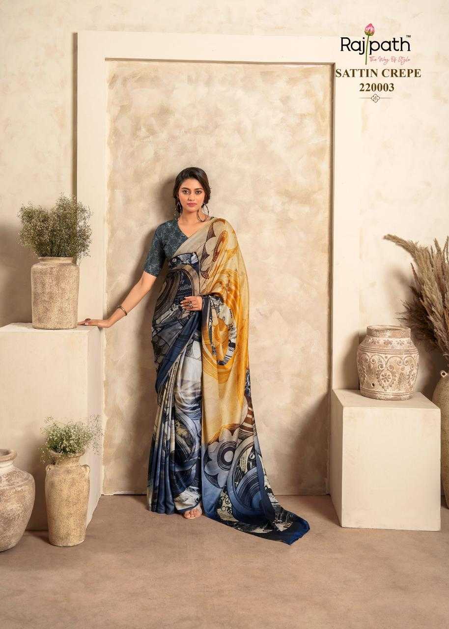 Ynf Crepe Silk KESH416 RajPath-Jasmine Silk Sarees Wedding Collections Wholesale Crepe Silk Saree Party Wear Silk Sarees Designer Silk Sarees Manufacturer